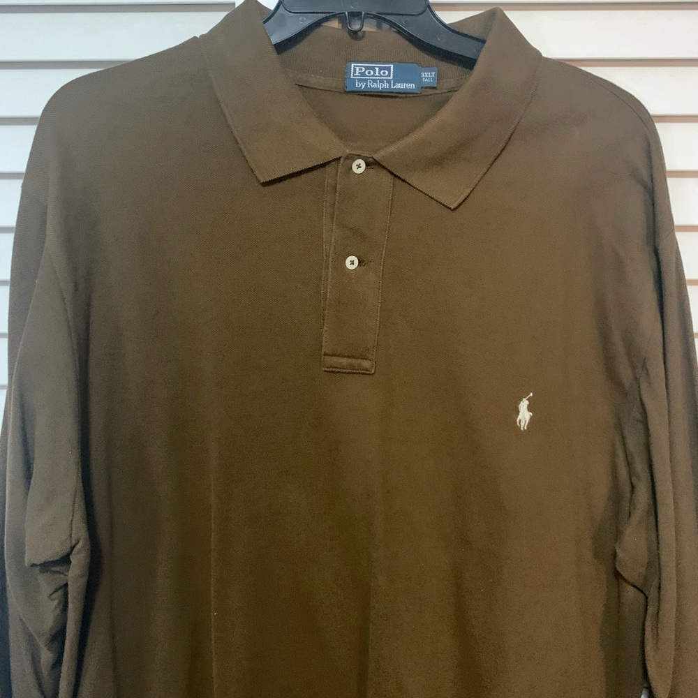 Men Ralph Lauren Polo Long Sleeve Shirt Size XLT